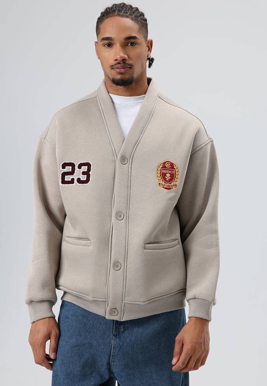 Cotton varsity Cardigan  Unknown
