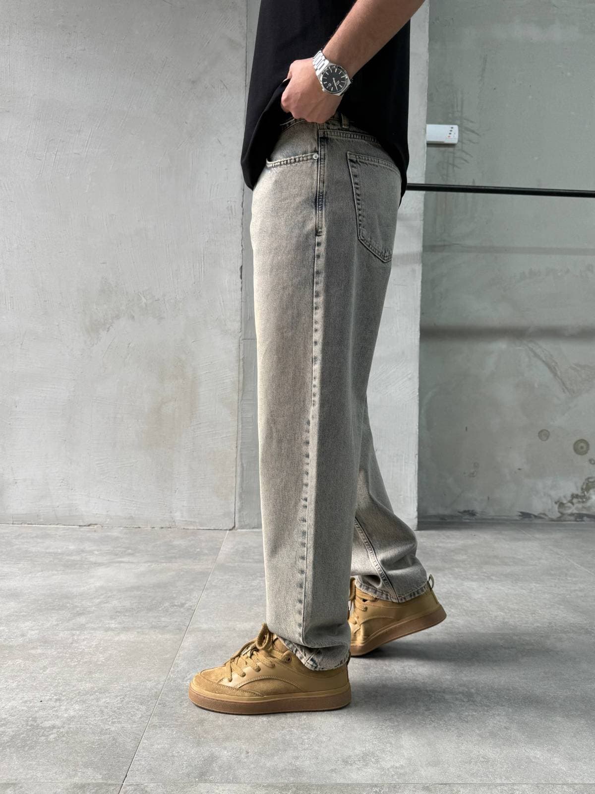 Baggy Jeans Silver