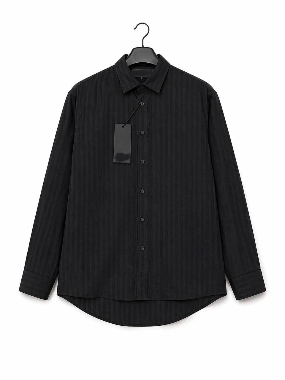 Relaxed Cotton Striped Shirt Unknown