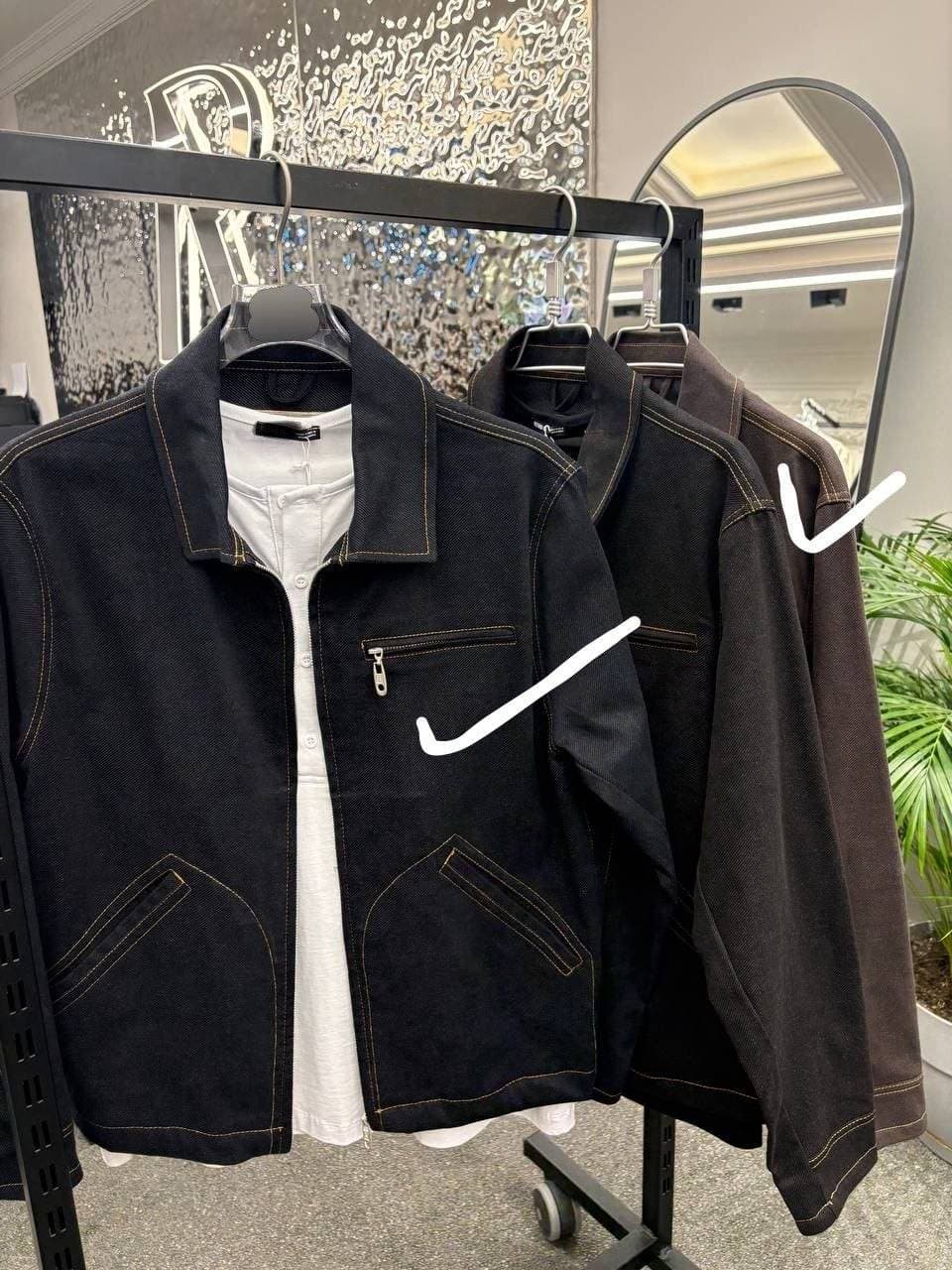 Corduroy Denim jacket Unknown