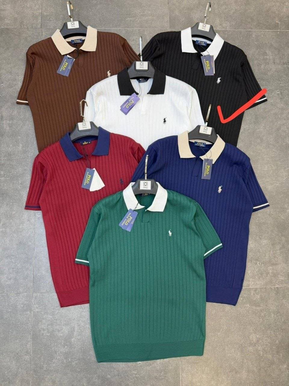 Polo Ralph Lauren Ribbed knit Black
