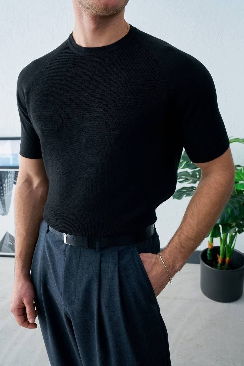 knitted Raglan t-shirt Unknown
